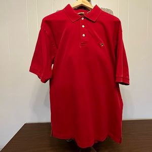 Duck Head Original Polo Shirt Short Sleeve Red Size Large Men’s Vintage Style